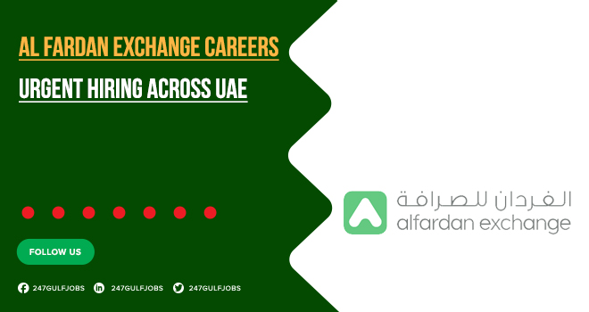 Discover Exciting Financial Job Opportunities at Al Fardan Exchange With Good Salary Package